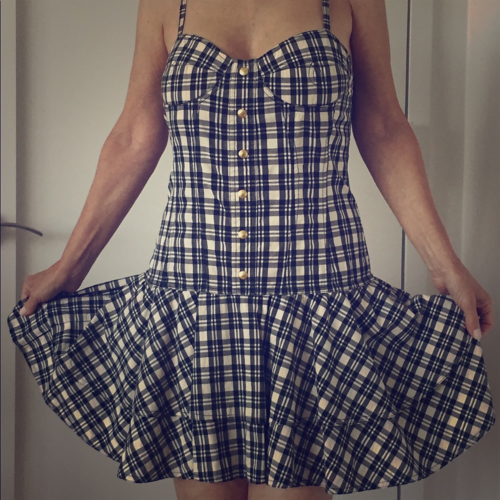 Moschino Jeans Summer Straps Dress. Made in Italy